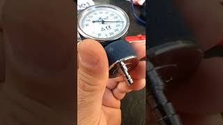 cómo calibrar la aguja de un tensiómetro manual
