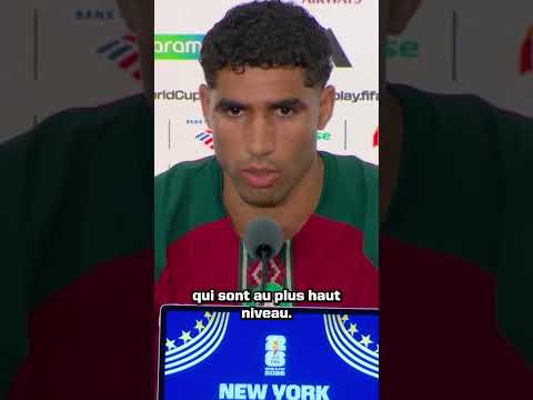🇲🇦🇧🇷 #Hakimi est prêt à affronter Vinicius ! #Maroc #FIFAWorldCup #beINFWC2026 #Football