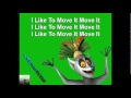 Madagascar King Julien - Move It - With Lyrics ( Songtext )