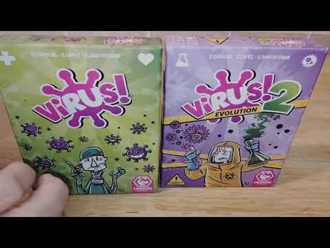 How to play VIRUS and VIRUS 2: Evolution - a fun game for the whole family!
