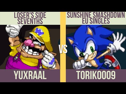 Sunshine Smashdown EU: SSF2 Loser's Top 8 - Yuxraal (Wario) vs. toriko009 (Sonic)
