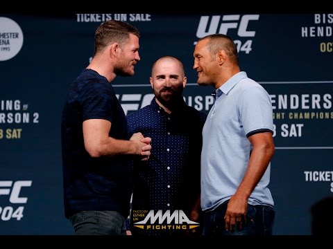 UFC 204: Michael Bisping vs. Dan Henderson Staredown