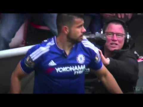 Diego Costa Goal Chelsea v Sunderland 1:0