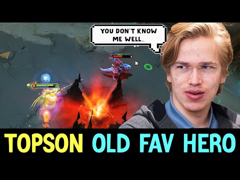 Topson OLD FAVORITE Hero is back! - WTF Shackleshots! DOTA 2
