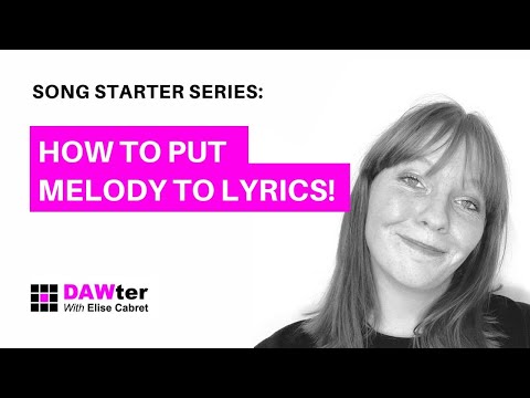 How to put Melody to Lyrics! - Songwriting Hack! | DAWter