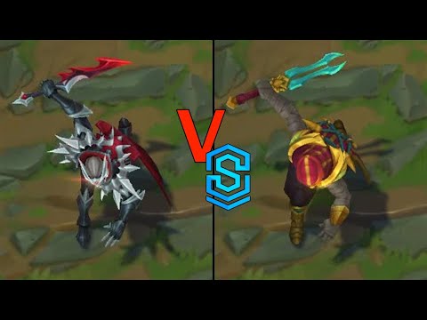 T1 Pyke VS Sand Wraith Pyke