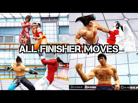 Tekken Tag Tournament 2 - All Finisher Moves (Showcase Only) 