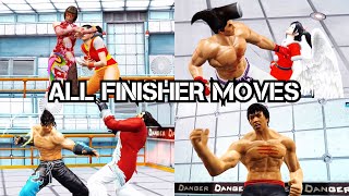 Tekken Tag Tournament 2 - All Finisher Moves (Complete Edition)