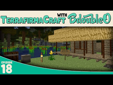 Minecraft Terrafirmacraft :: Cabin by the Lake :: E18
