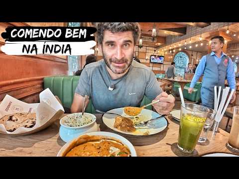 PROVANDO COMIDAS "CARAS" NA ÍNDIA