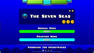 Geometry Dash Meltdown: “The Seven Seas” (All Coins)