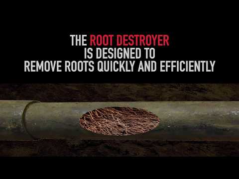 Warthog WGR Magnum Root Destroyer Sewer Nozzle