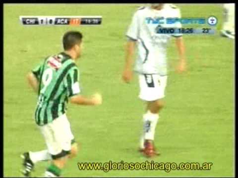 Gol de Gigena 2-2 vs Acasuso fecha nº 24 1ºB 08-09