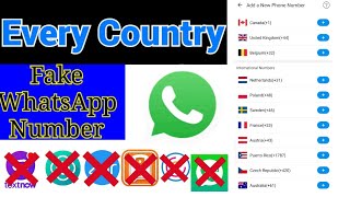 How to get (+31) Netherlands (+48) Poland Fake WhatsApp Number ||New Trick 2020
