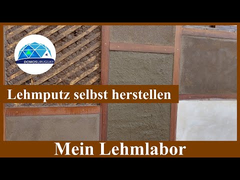Lehmputz selbst herstellen "Mein Lehmlabor" | Lehmbau mit Hand & Fuß Teil 5