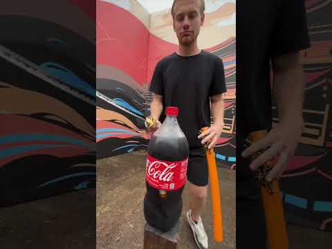 Coke and Mentos Slicing Prank Gone WRONG!