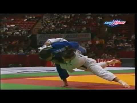 World Championship Judo  Severine Vandenhende v Sung-Sook Jung
