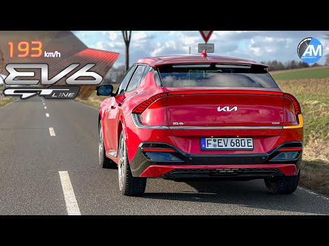 KIA EV6 GT Line (325hp) | 0-193 km/h acceleration🏁 | by Automann in 4K
