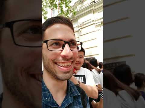 Center Street in Harbin China