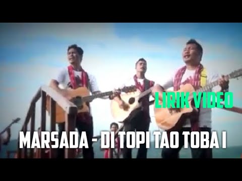Marsada - Di Topi Tao Toba i | Lirik Video |