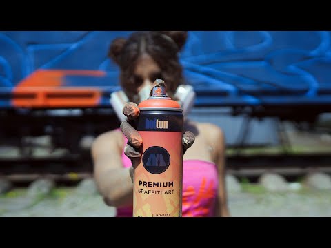 DIZY PAINTS THE MOLOTOW TRAIN