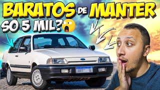 5 CARROS ATÉ 5 MIL REAIS QUE VALEM A PENA COMPRAR AGORA