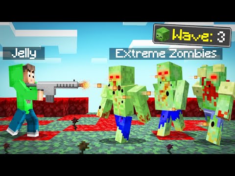 Jelly Fights Zombies! SURVIVE MINECRAFT's Apocalyptic Doom! 🔥