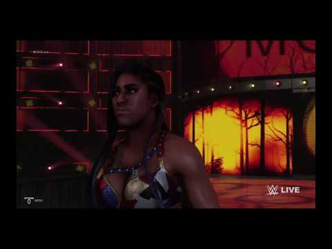 WWE 2K19 Ember Moon vs Sonya Deville