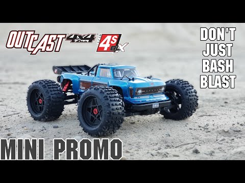 New Release Arrma OUTCAST 4s V2 mini promo