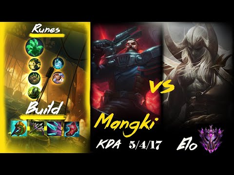 [ 만기퇴소 (Mangki) ] Gangplank vs Aatrox Top - Season 11 Master 123 LP