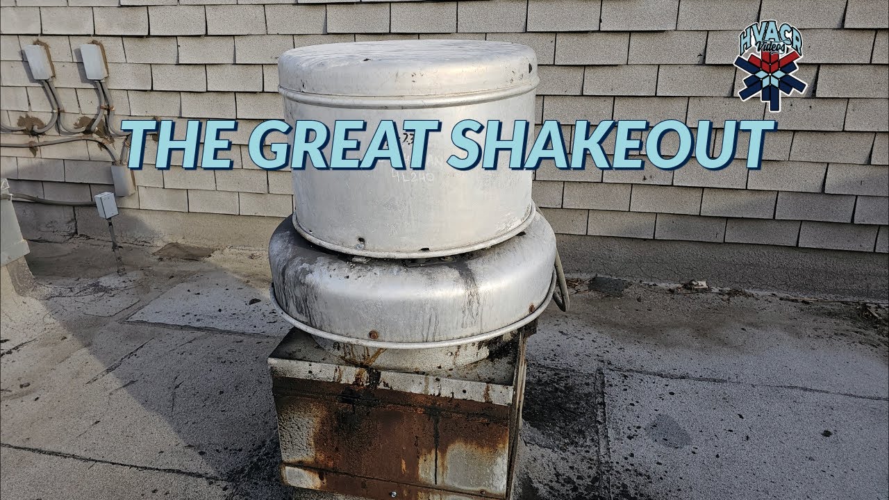 THE EXHAUST IS SHAKING THE ROOF