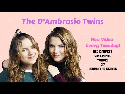 Welcome 2 Our Channel - D'Ambrosio Twins