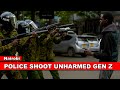 Watch How Police Shot GEN Z In Nairobi During Maandamano Wednesday