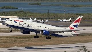 preview picture of video 'British Airways | Departure from the Tower | Nassau, Bahamas | Boeing 767-300'