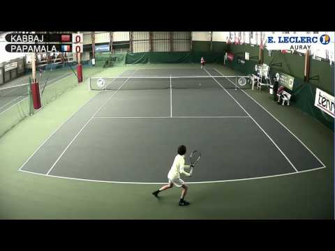 KABBAJ (MAR) vs PAPAMALAMIS (FRA) - Open Super 12 Auray Tennis - Court 1