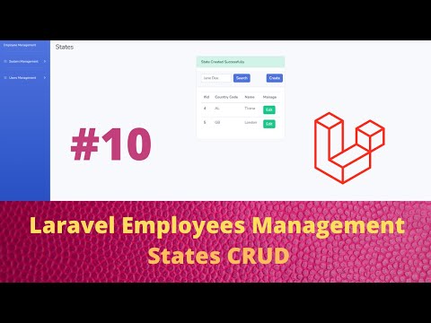 01 Employees Management Application with Laravel and Vuejs