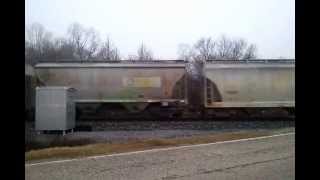 preview picture of video 'CSX Q650 at the Alabama River Parkway, Coosada, Alabama'