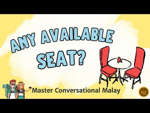 How to Ask “Any Available Seat?” in Malay | Restaurant Malay