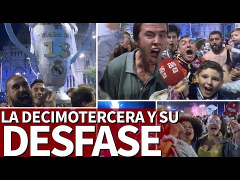 La fiesta de la afición del Real Madrid en Cibeles: desfase por La Decimotercera | Diario AS