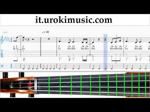 Corso di Violino Shawn Mendes - Treat You Better Tablature Tab um-i276