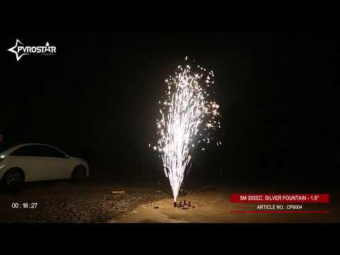 CP9004 30 sec. 5m Silver Fountain