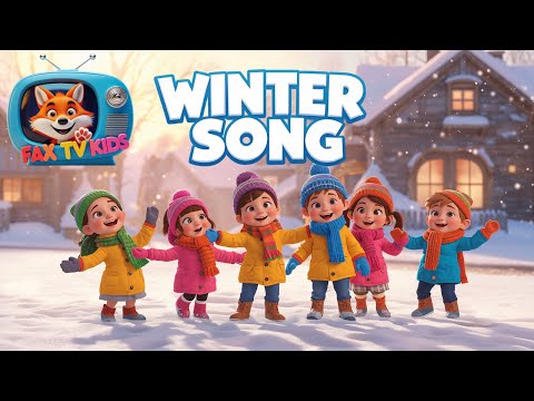 Winter Song for Kids | Fun Snowy Day Sing-Along ❄️ | Fax TV Kids