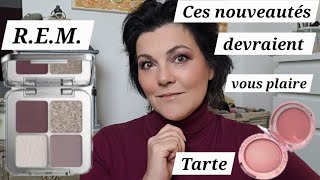 Des nouveautés 100% COUP DE COEUR ! Palette REM BEAUTY / Macaron blush TARTE ... #crashtest