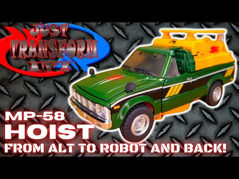 JUST TRANSFORM IT!: MP-58 Masterpiece Hoist