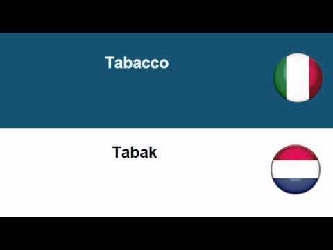 Imparare l'Olandese = Tabacchi lavorati