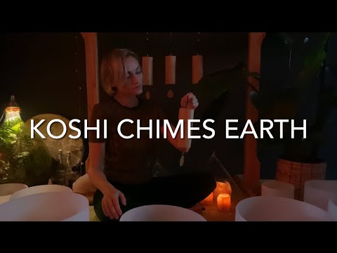 KOSHI WIND CHIMES EARTH | Koshi chimes earth | Koshi terra tuned wind chimes (no talking)