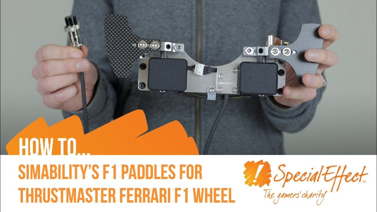 video placeholder for SimAbility's F1 Paddles for Thrustmaster Ferrari F1 Wheel | How to... Video