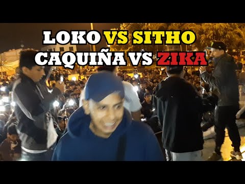 CAQUIÑA VS SITHO VS LOKO VS ZIKA-FILTROS PLAZA DE REYES CLASIFICACIÓN FMS PERÚ