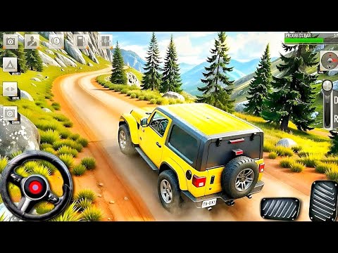 🔥Jeep Driving Offroad Simulator 2024 - 4x4 SUV Car Driver 3D - Android Gameplay Part-2.0🔥