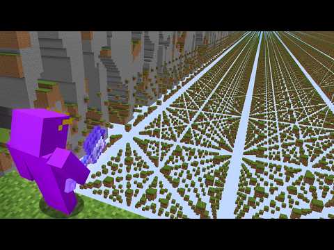 I Explored to the END of the Minecraft Farlands